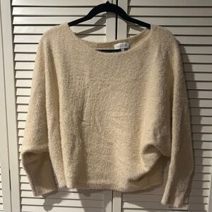 ACOA • Cream off shoulder Sweater